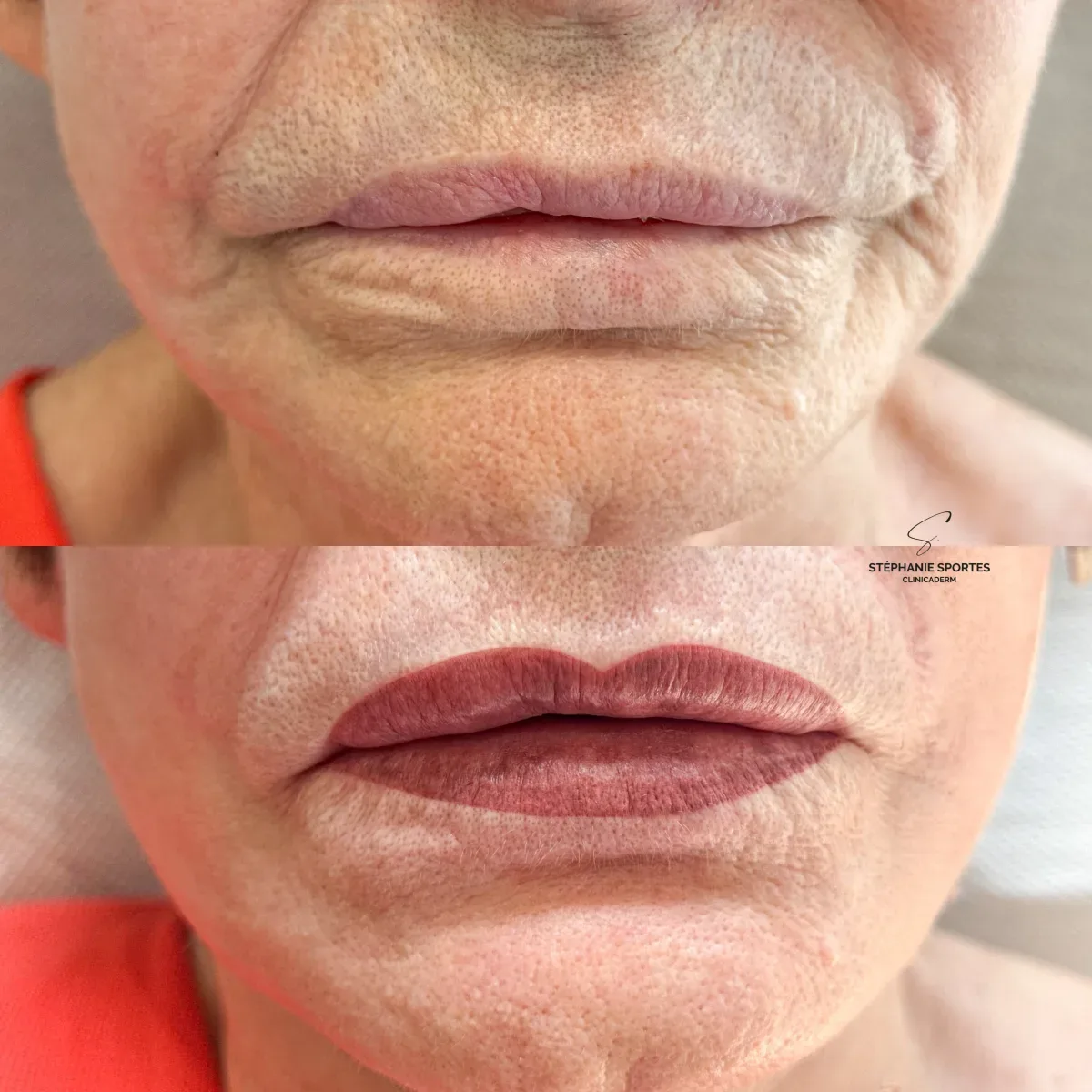 Dermopigmentation réparatrice des lèvres